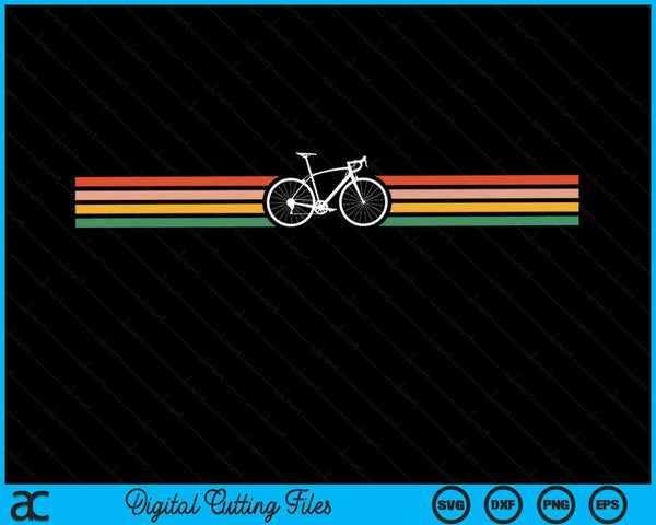 Vintage Bike Cycling Road Bike Racing Bicycle Cyclist Gift SVG PNG Digital Cutting Files