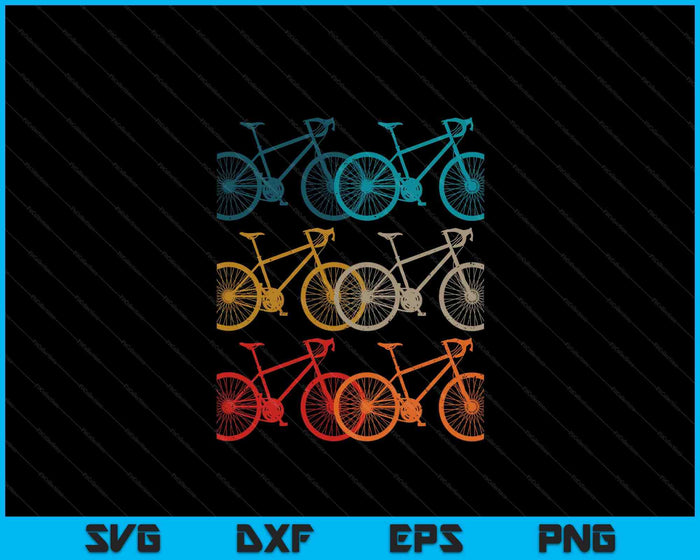Vintage Bike Cycling Road Bike Racing Bicycle Cyclist Gift SVG PNG Digital Cutting File