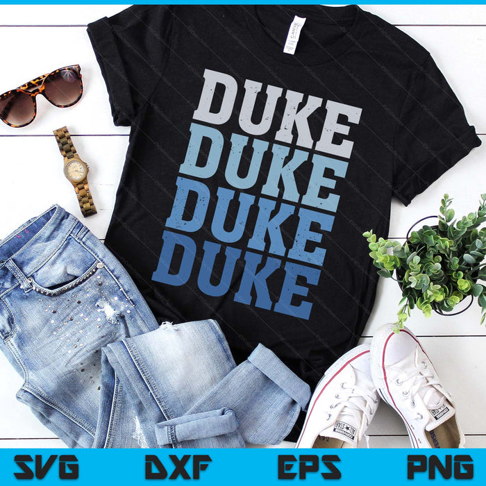 Vintage Duke SVG PNG Digital Printable Files