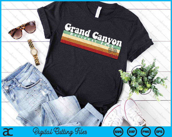 Vintage Grand Canyon National Park SVG PNG Digital Cutting Files