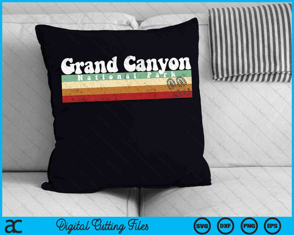 Vintage Grand Canyon National Park SVG PNG Digital Cutting Files