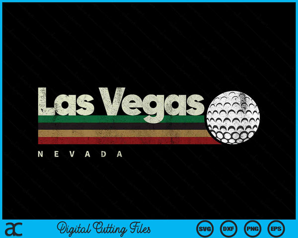 Vintage Hockey Las Vegas City Hockey Retro Stripes SVG PNG Digital Cutting Files