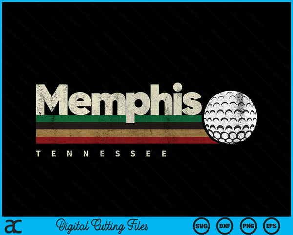 Vintage Hockey Memphis City Hockey Retro Stripes SVG PNG Digital Cutting File