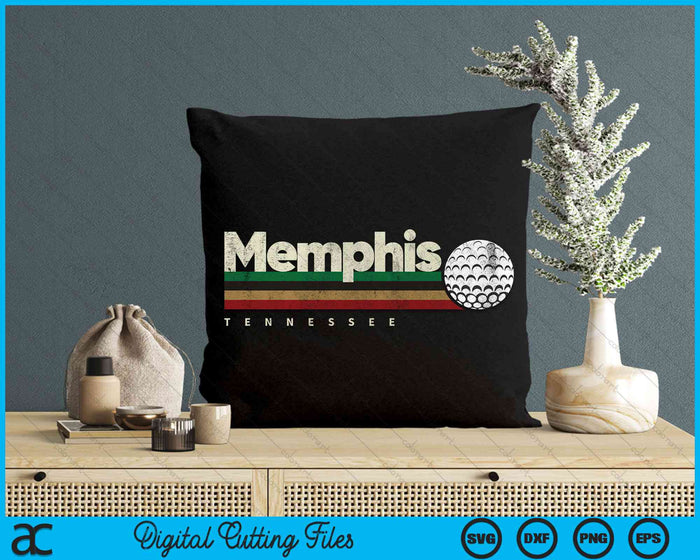 Vintage Hockey Memphis City Hockey Retro Stripes SVG PNG Digital Cutting File