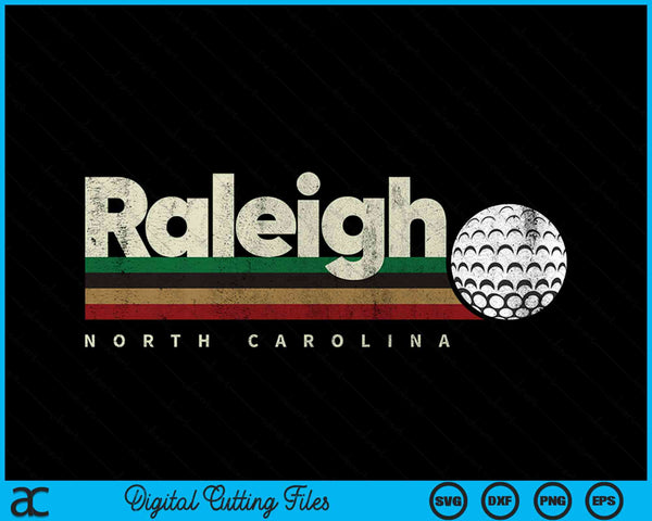 Vintage Hockey Raleigh  City Hockey Retro Stripes SVG PNG Digital Cutting File