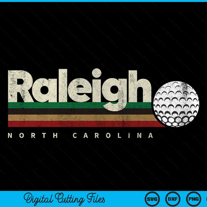 Vintage Hockey Raleigh  City Hockey Retro Stripes SVG PNG Digital Cutting File
