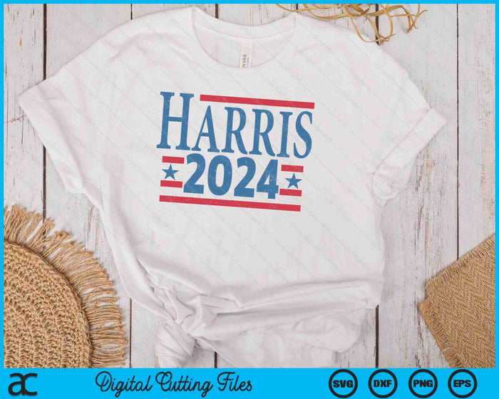 Vintage Kamala Harris 2024 SVG PNG Digital Cutting Files