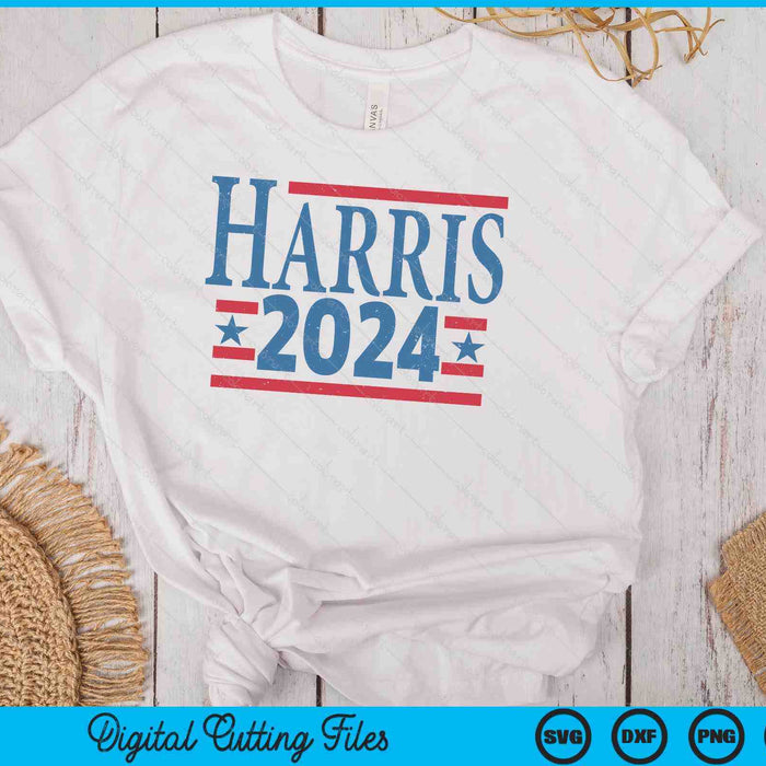 Vintage Kamala Harris 2024 SVG PNG Digital Cutting Files