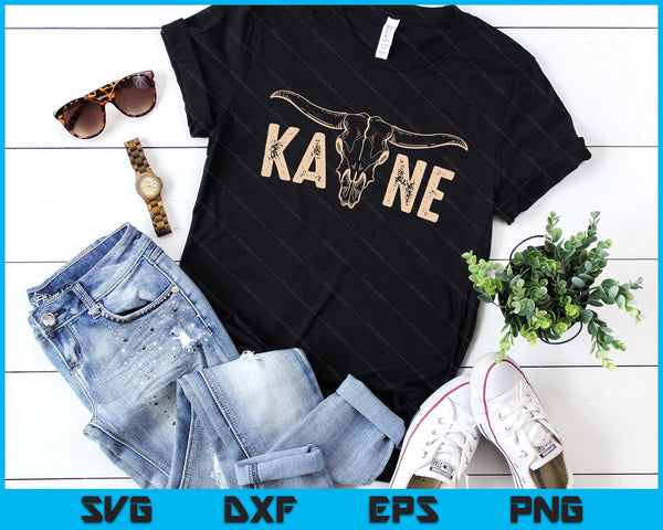 Vintage Kane Last Name Proud Lovers Outfits Kawaii Name Kane SVG PNG Digital Printable Files