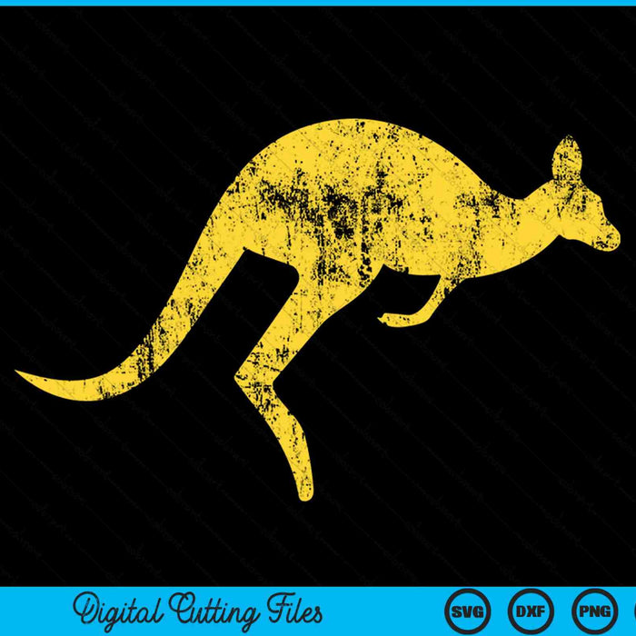 Australia Aussie roo kangaroo SVG cut file