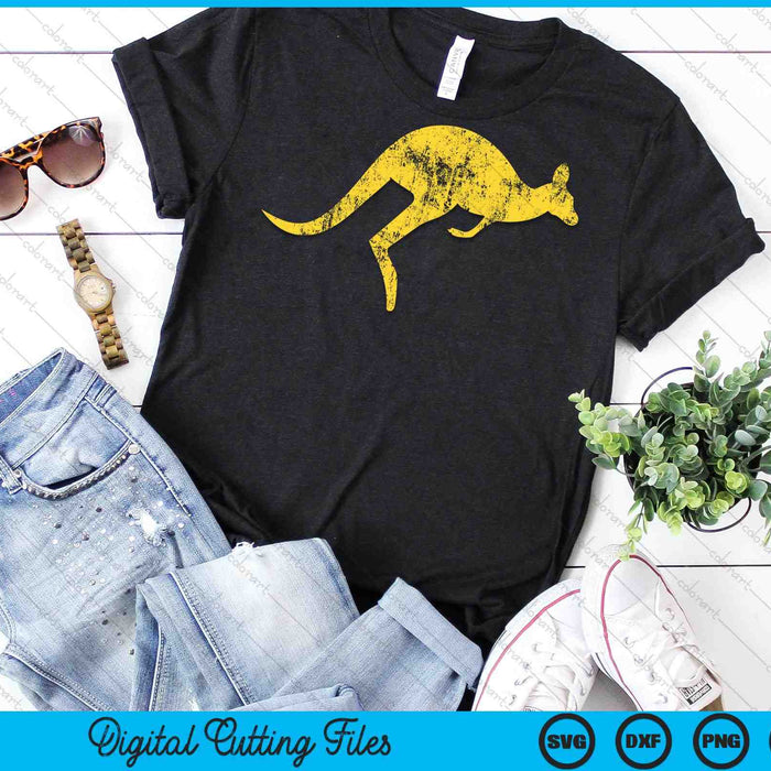 Australia Aussie Roo Kangaroo SVG PNG Digital Cutting Files