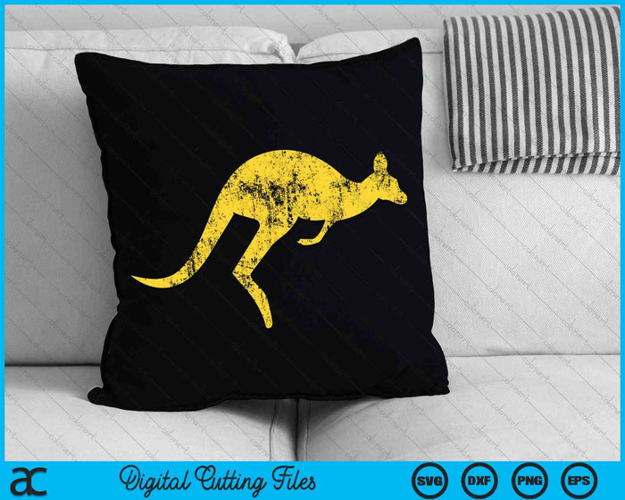 Australia Aussie Roo Canguro SVG PNG Archivos de corte digital