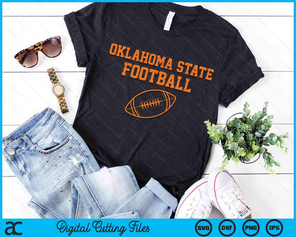 Vintage Oklahoma State Football SVG PNG digitale snijbestanden