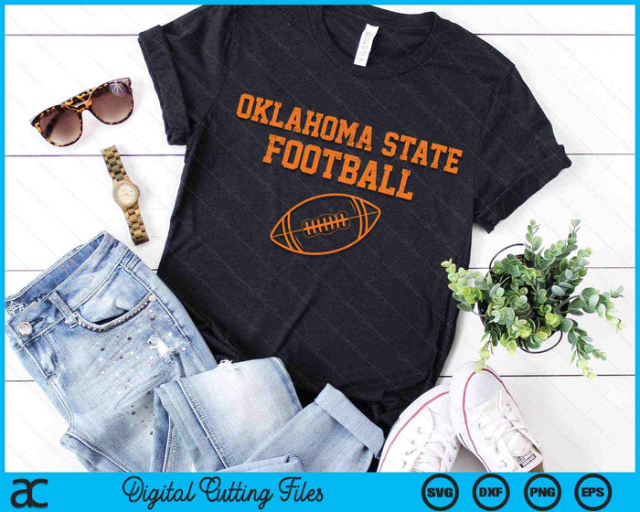 Vintage Oklahoma State Football SVG PNG Digital Cutting Files