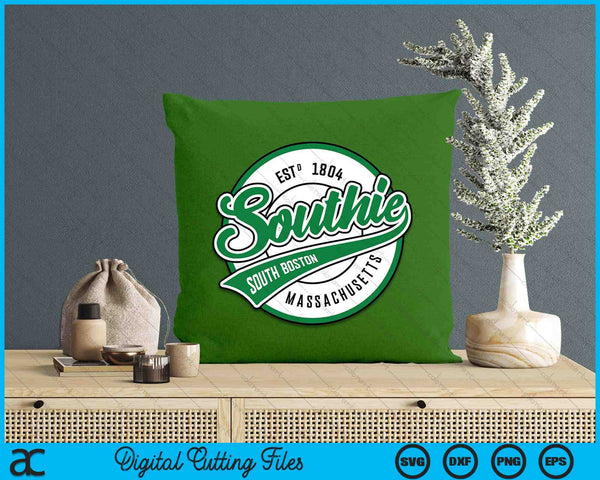 Vintage Southie Ireland Jersey Style - South Boston SVG PNG Digital Printable Files