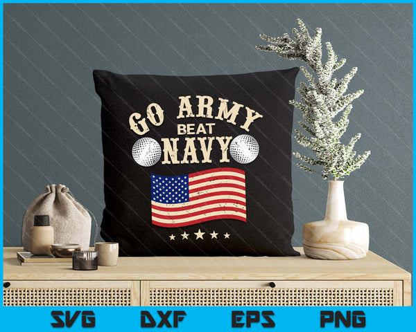 Vintage USA Flag Army Beat Navy-Flag Game Sports Hockey SVG PNG Digital Printable Files