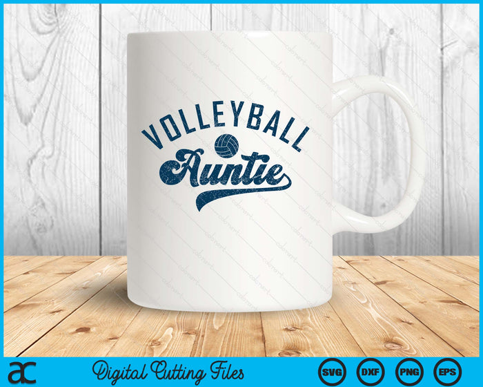 Volleyball Auntie Gifts SVG PNG Digital Printable Files
