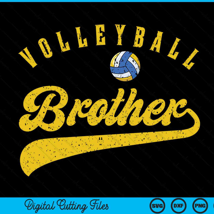 Volleyball brother SVG cut file