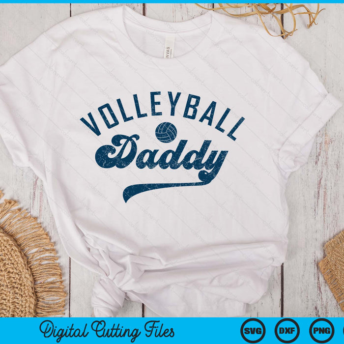 Volleyball Daddy Gifts Daddy Father's Day SVG PNG Digital Printable Files