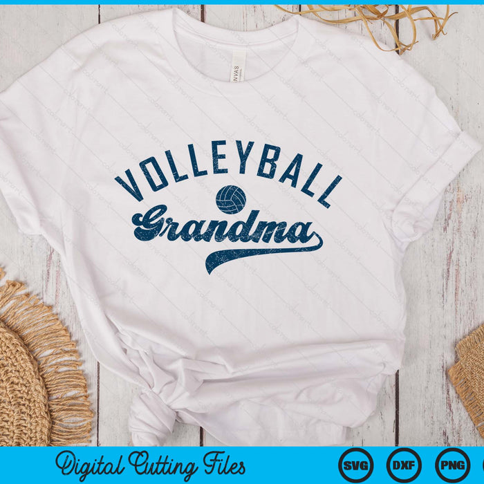 Volleyball Grandma Gifts SVG PNG Digital Printable Files