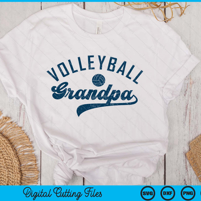 Volleyball Grandpa Gifts SVG PNG Digital Printable Files