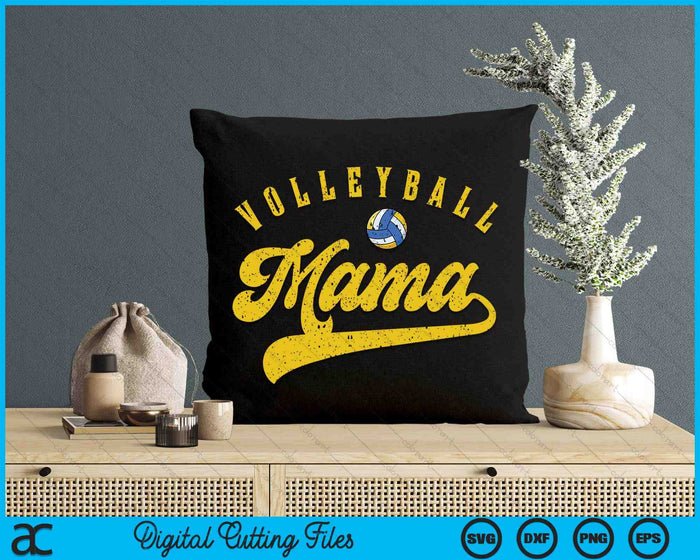 Volleyball Mama SVG PNG Digital Cutting Files