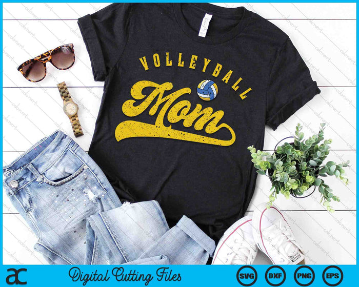 Volleyball Mom SVG PNG Digital Cutting Files
