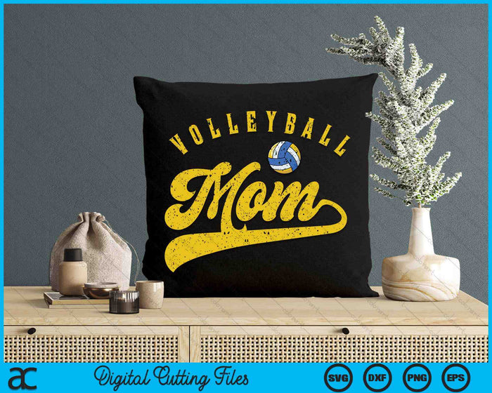 Volleyball Mom SVG PNG Digital Cutting Files