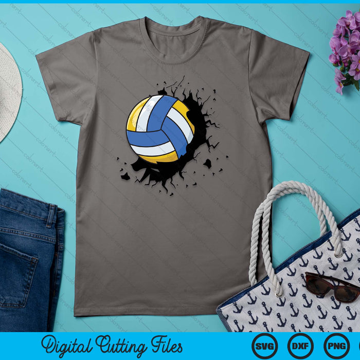 Volleyball Players Volleyball Team Graphic Sports SVG PNG Digital Cutting Files