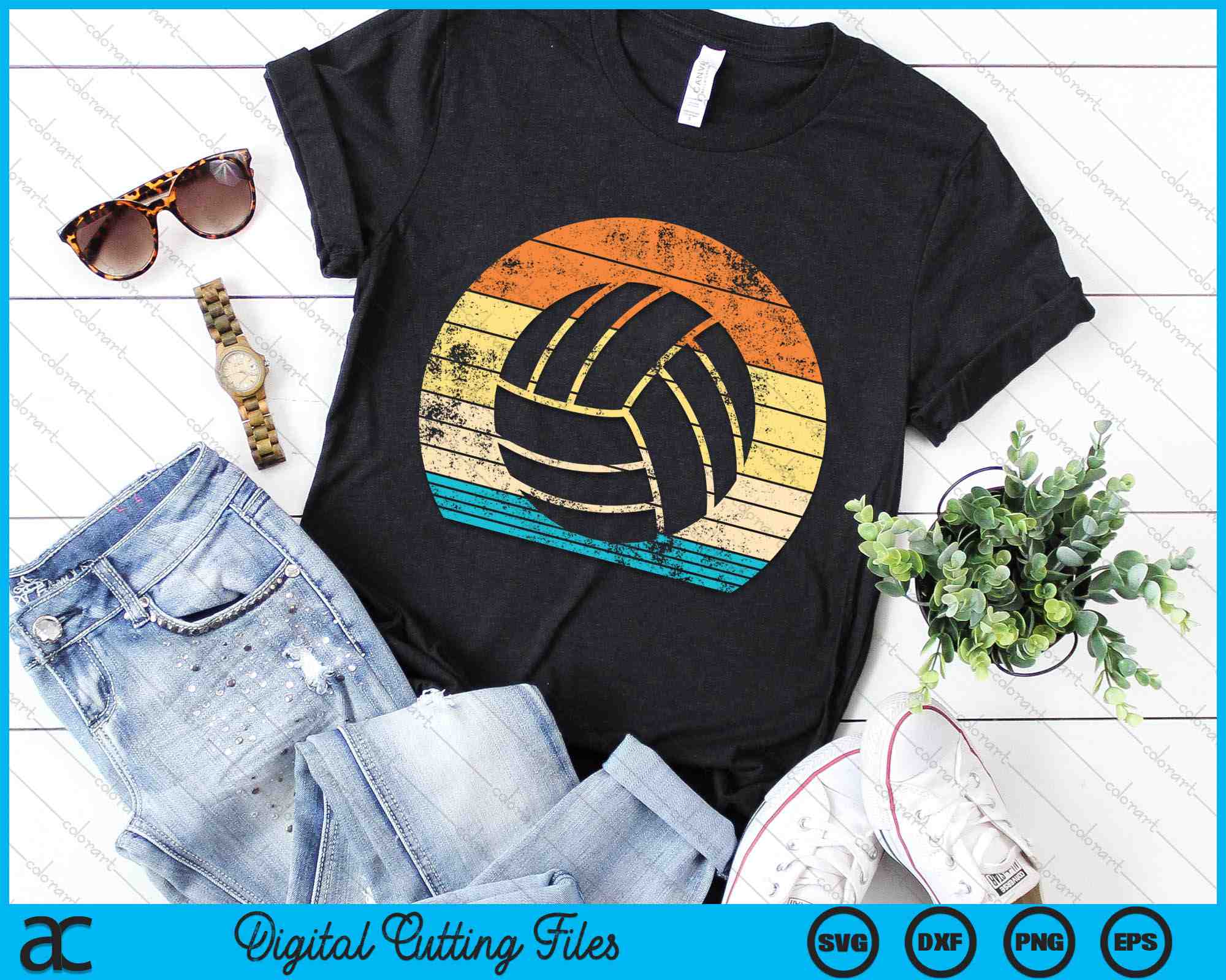 Volleyball Silhouette Retro SVG PNG Digital Printable Files – creativeusarts volleyball-silhouette-retro-svg-png-digital-printable-files-creativeusarts