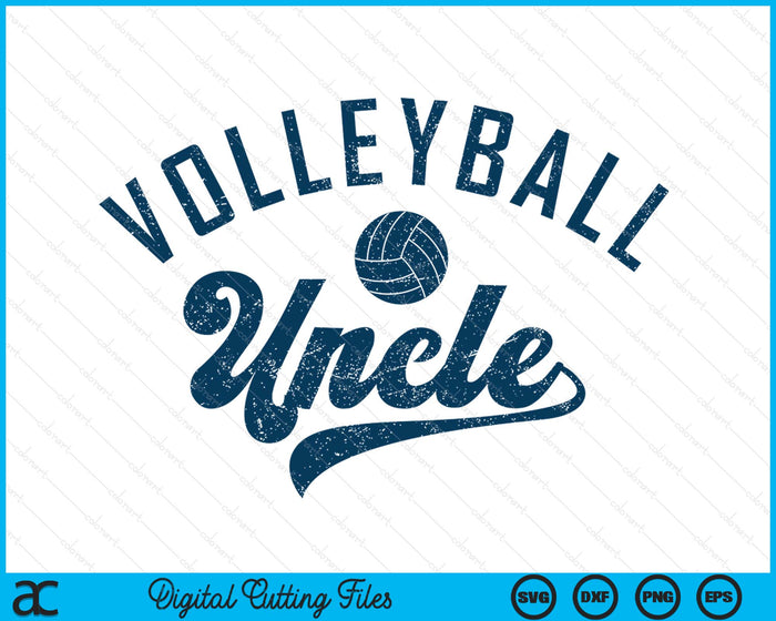 Volleyball Uncle Gifts Daddy Father's Day SVG PNG Digital Printable Files