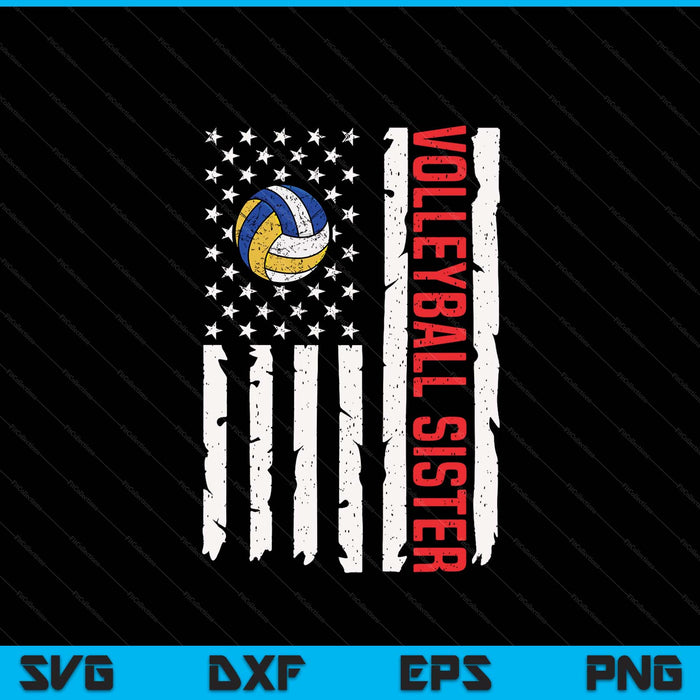 Volleyball uncle USA American flag patriotic uncle 4th of July SVG cut file
