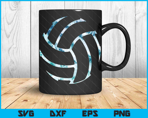 Voleibol Cosas Atuendo Tie Dye Regalo SVG PNG Archivos de corte digital