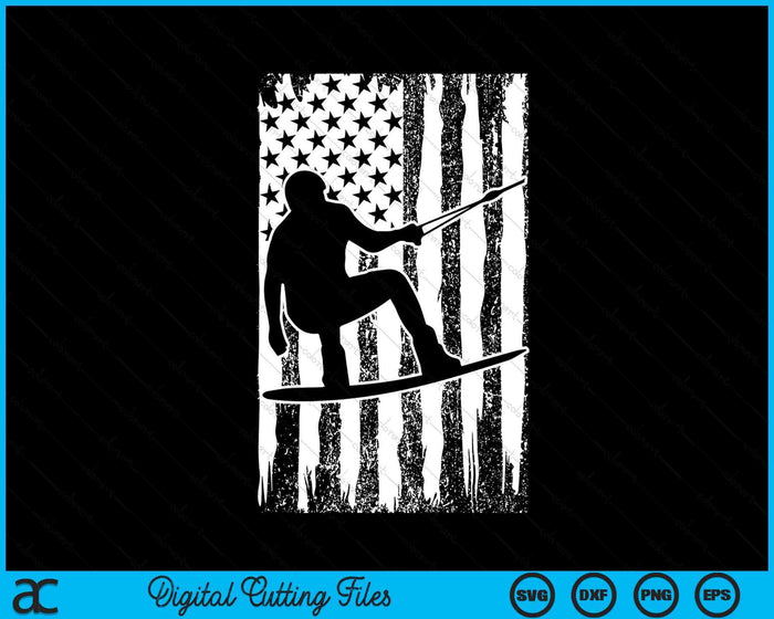 Wakeboarding Wakeboard Gift SVG PNG Digital Cutting Files