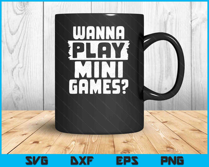 Wanna Play Mini Games Gorilla Monke Tag Gorilla VR Gamer SVG PNG Digital Printable Files