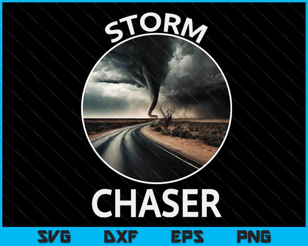 Weer Storm Tornado Hurricane Chaser SVG PNG digitale snijbestanden