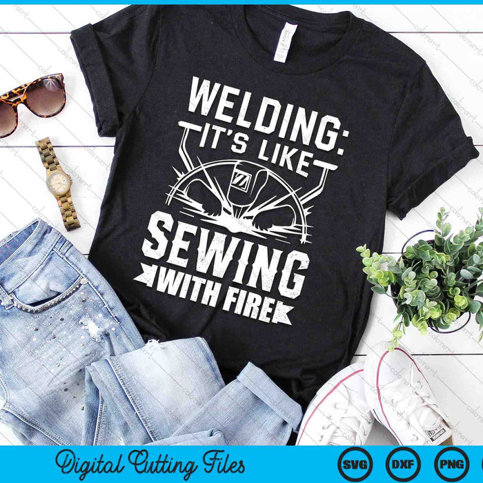Welding Outfit For Welder Ironworker SVG PNG Digital Printable Files