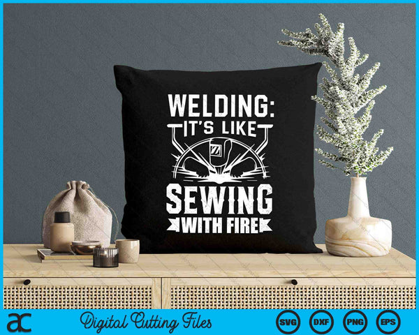 Welding Outfit For Welder Ironworker SVG PNG Digital Printable Files
