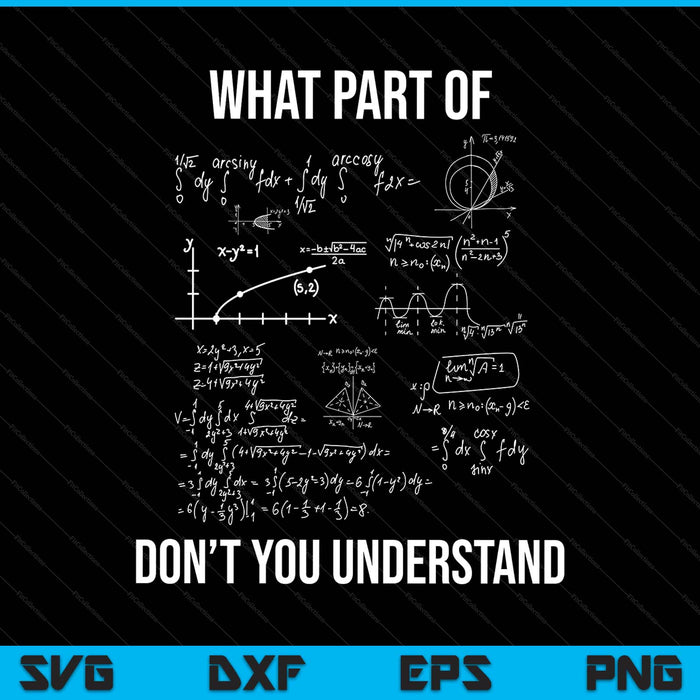 What part of mechanical engineer mathematician SVG cut file