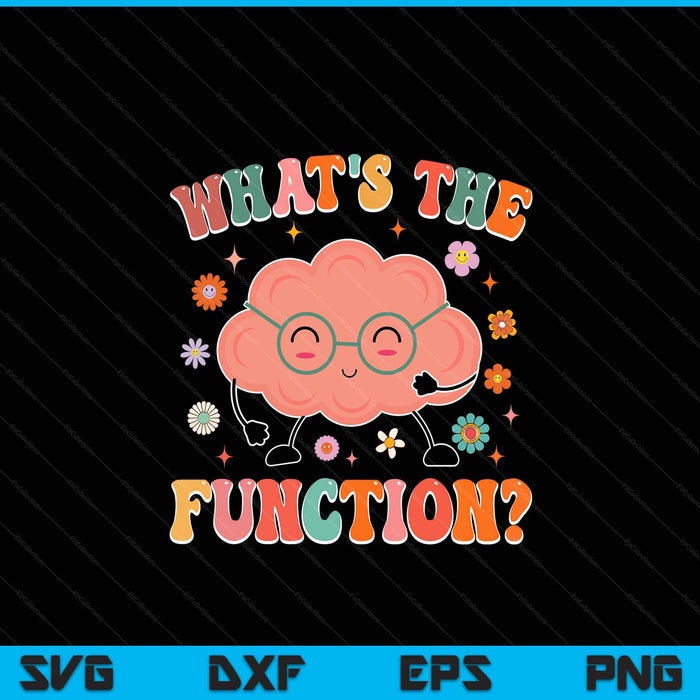 What's the function aba squad data analyst behavior groovy SVG cut file