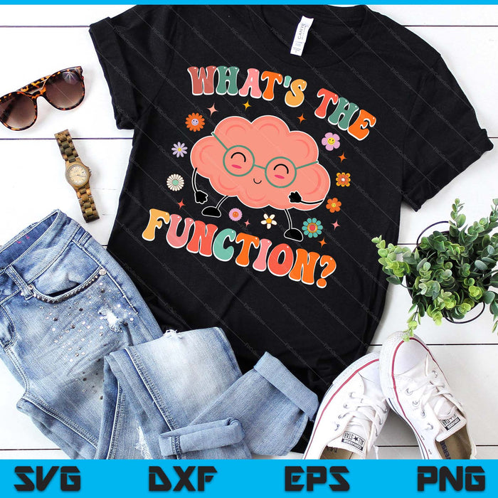 What's The Function Aba Squad Data Analyst Behavior Groovy SVG PNG Digital Printable Files