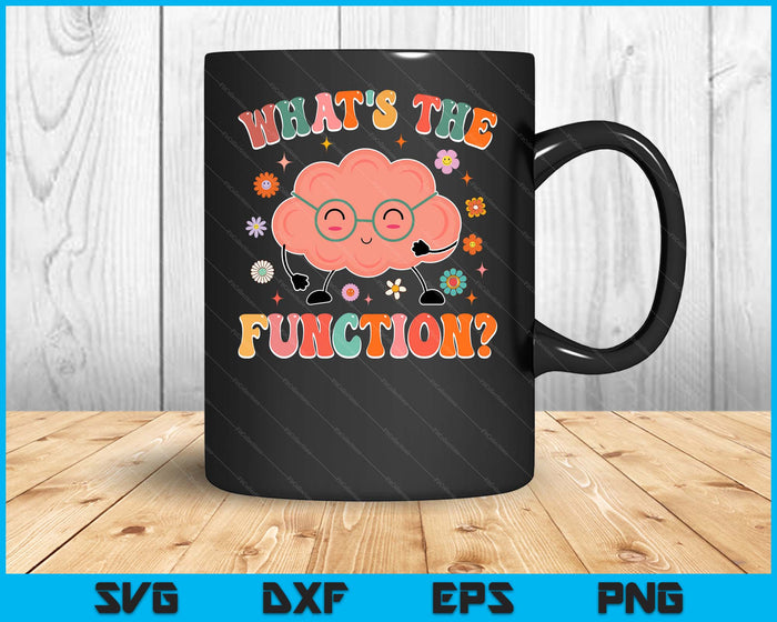 What's The Function Aba Squad Data Analyst Behavior Groovy SVG PNG Digital Printable Files