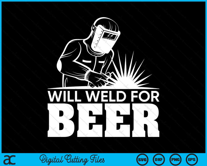 Zal lassen voor bier grappige pijpfitter SVG PNG digitale afdrukbare bestanden