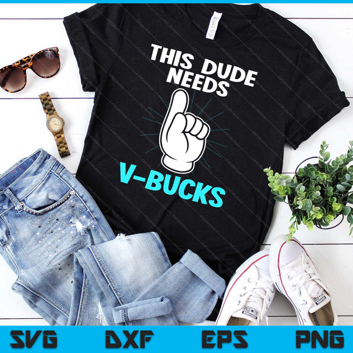 Will Work For Bucks Funny V Gifts For Bucks Rpg Gamer Youth SVG PNG Digital Cutting File