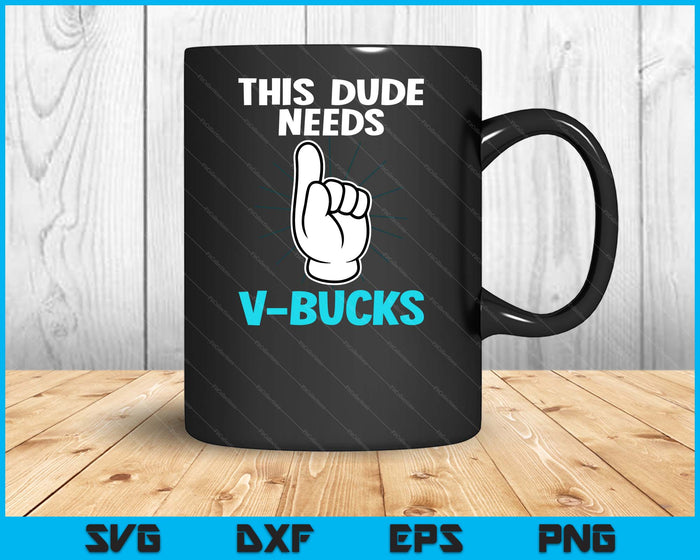 Will Work For Bucks Funny V Gifts For Bucks Rpg Gamer Youth SVG PNG Digital Cutting File