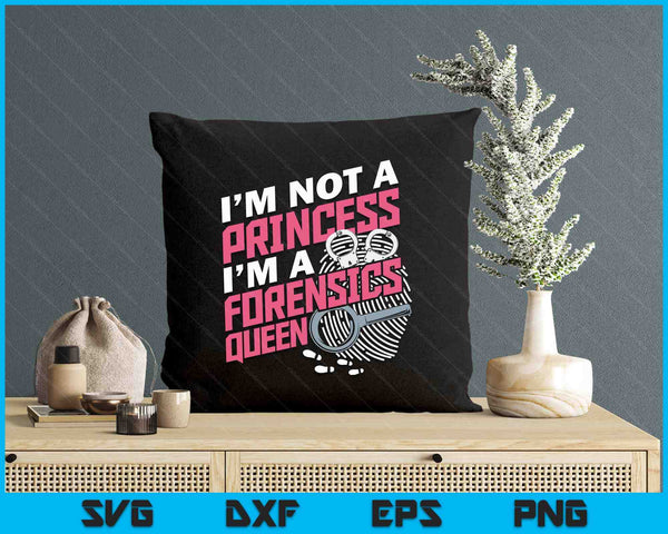 Women Funny Forensics Science Criminology Student SVG PNG Digital Printable Files