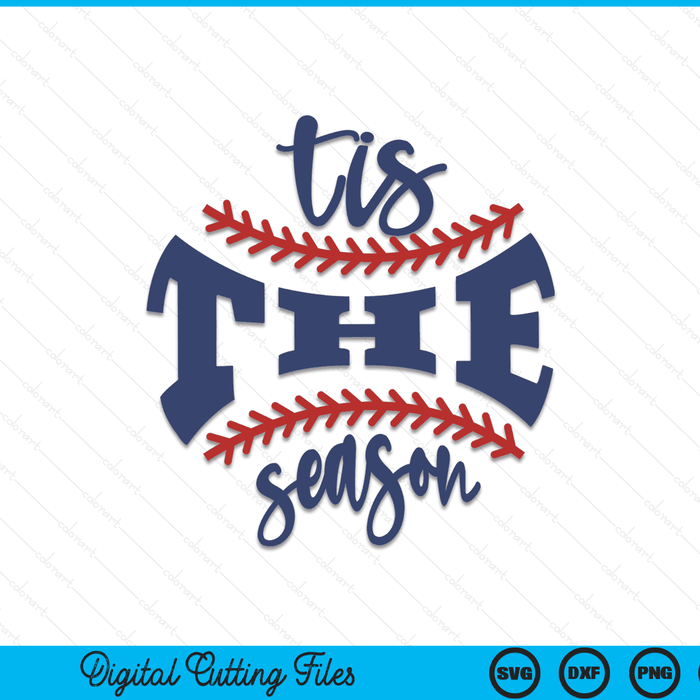 Women tis the season baseball mom SVG cut file