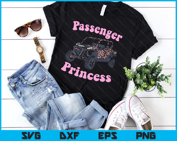 4 Wheeler Sxs Off Road Utv Passenger Princess SVG PNG Digital Printable Files