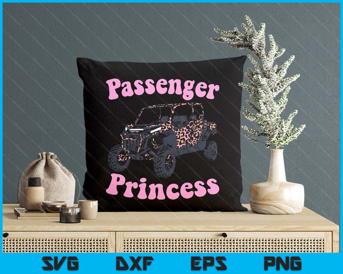 4 Wheeler Sxs Off Road Utv Passenger Princess SVG PNG Digital Printable Files