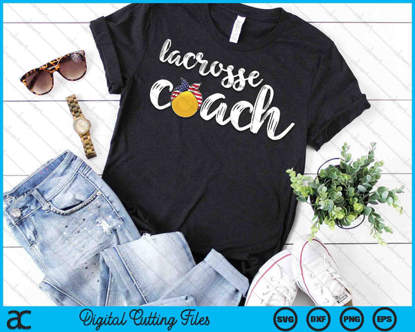 Womens Lacrosse Coach  US Girls Lacrosse Coaches SVG PNG Digital Printable Files